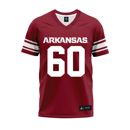 Arkansas - NCAA Football : Jonas Nantze - Cardinal Premium Football Jersey