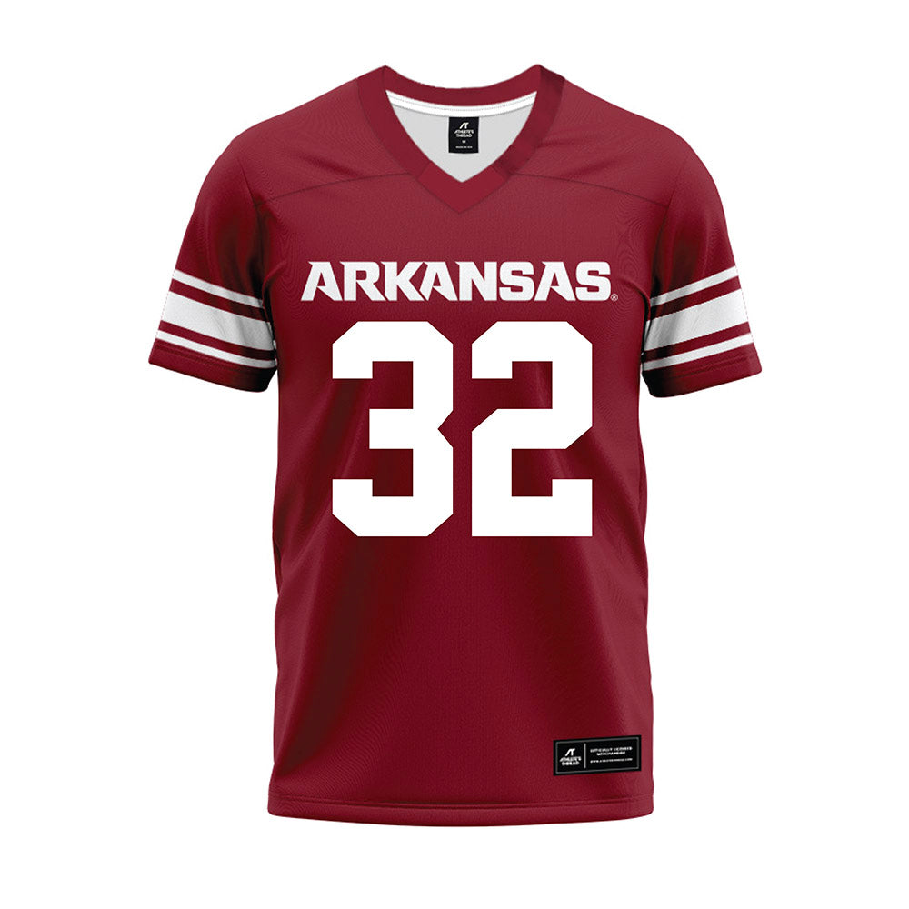 Arkansas - NCAA Football : Landon Phipps - Cardinal Premium Football Jersey-0