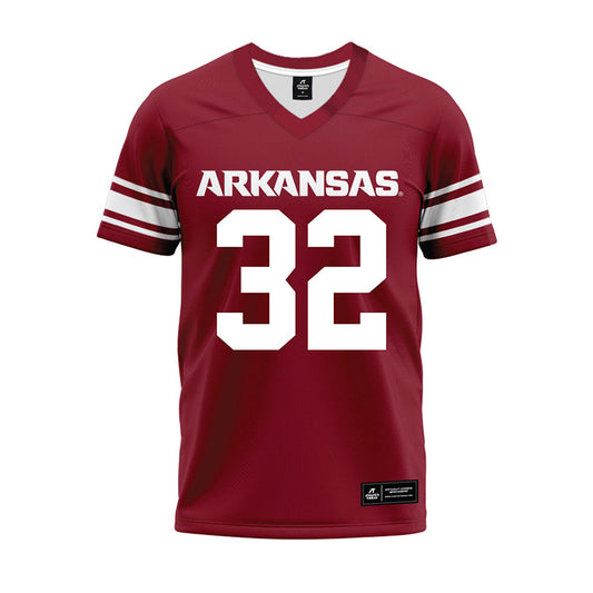 Arkansas - NCAA Football : Landon Phipps - Cardinal Premium Football Jersey-0