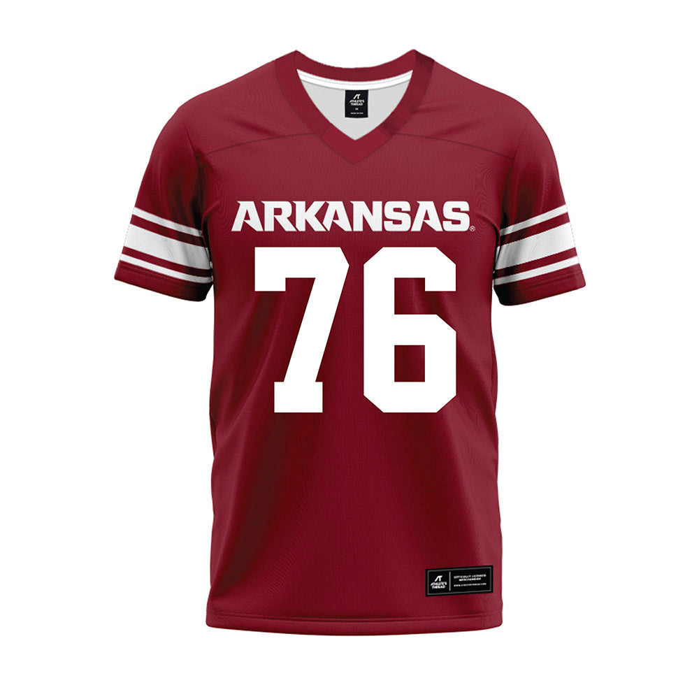 Arkansas - NCAA Football : E'Marion Harris - Cardinal Premium Football Jersey