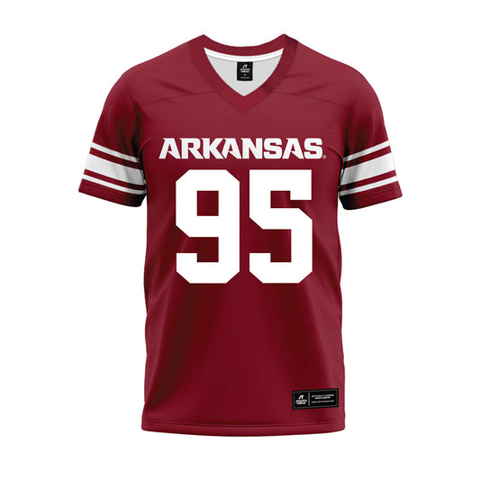 Arkansas - NCAA Football : Ian Geffrard - Cardinal Premium Football Jersey