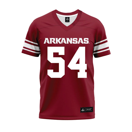 Arkansas - NCAA Football : Keyshawn Blackstock - Cardinal Premium Football Jersey-0
