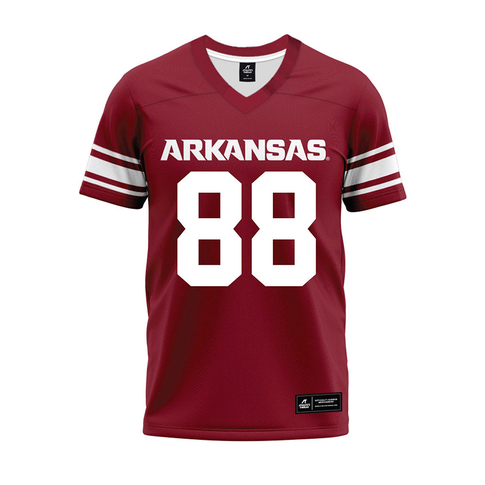 Arkansas - NCAA Football : Danny Saili - Cardinal Premium Football Jersey-0