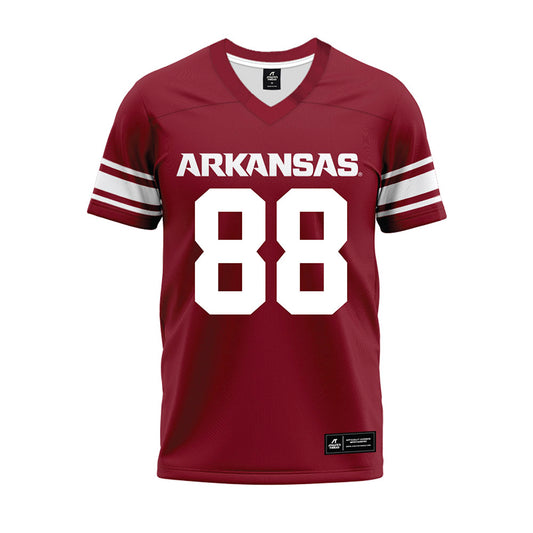 Arkansas - NCAA Football : Danny Saili - Cardinal Premium Football Jersey-0