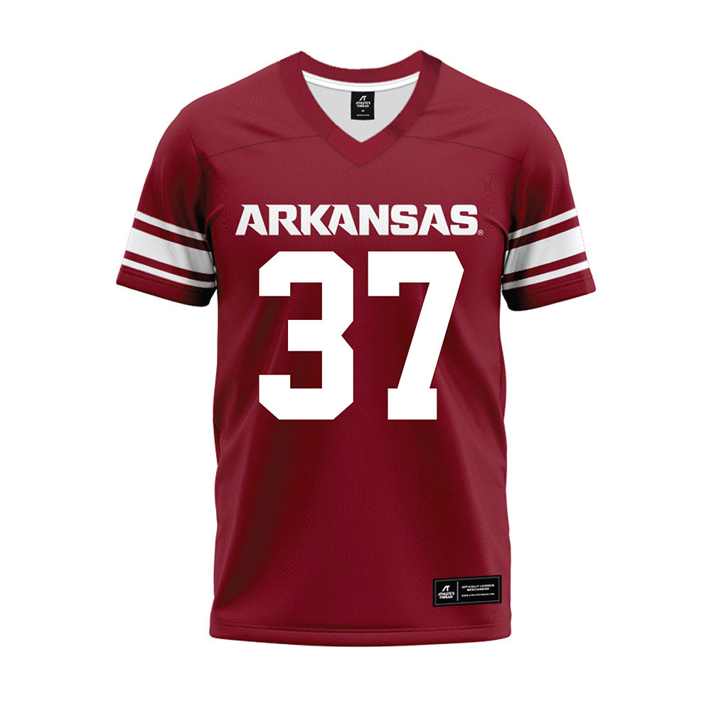 Arkansas - NCAA Football : Devin Bale - Cardinal Premium Football Jersey