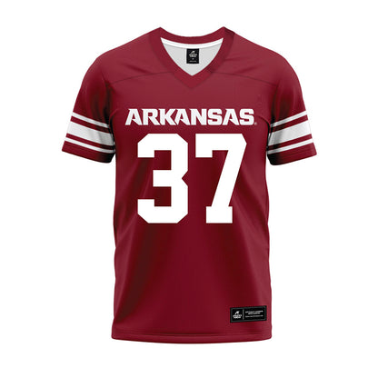 Arkansas - NCAA Football : Devin Bale - Cardinal Premium Football Jersey