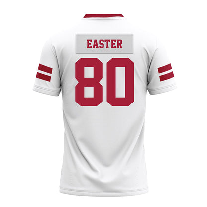 Arkansas - NCAA Football : Shamar Easter - White Premium Football Jersey-1