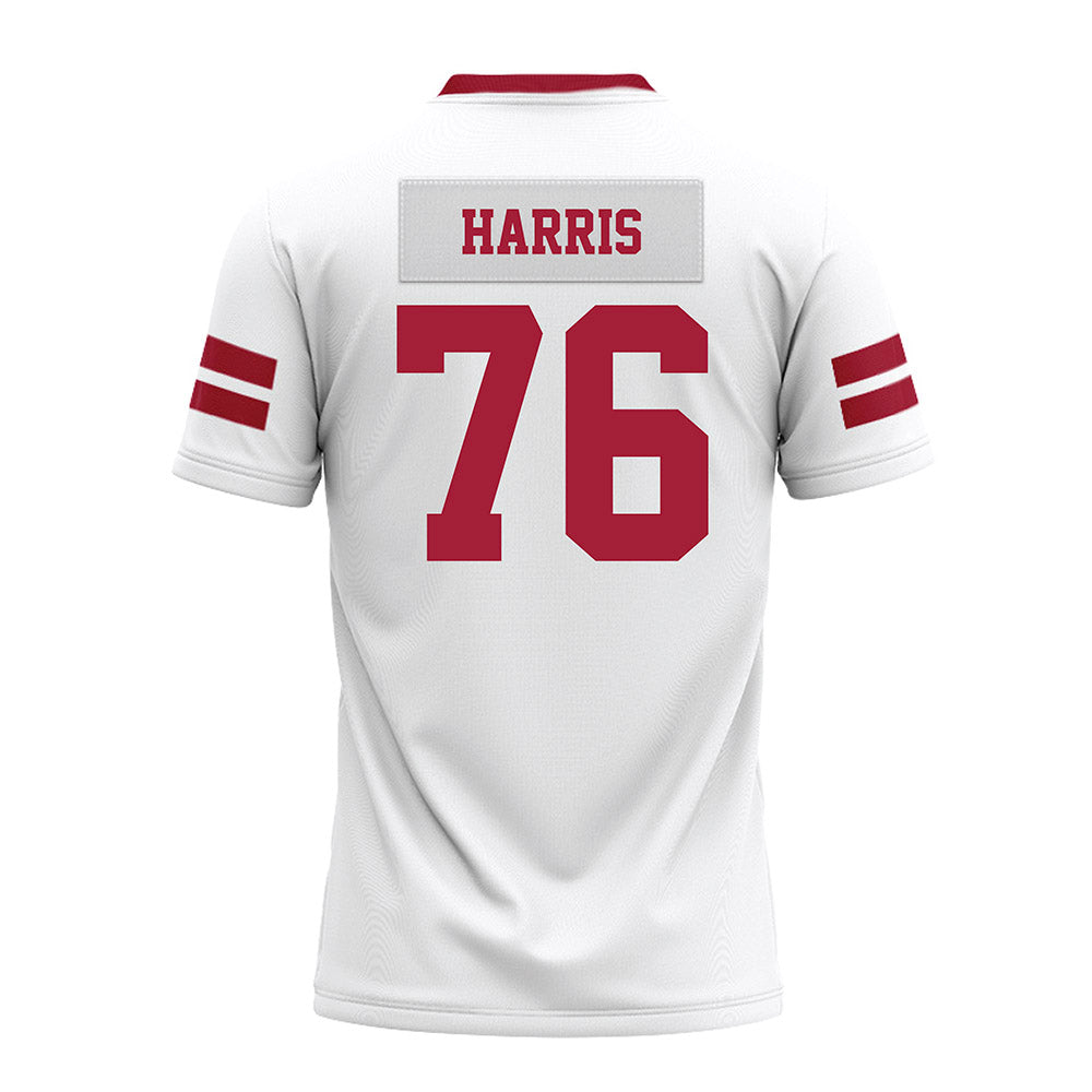 Arkansas - NCAA Football : E'Marion Harris - White Premium Football Jersey-1