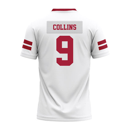 Arkansas - NCAA Football : Charleston Collins - White Premium Football Jersey-1