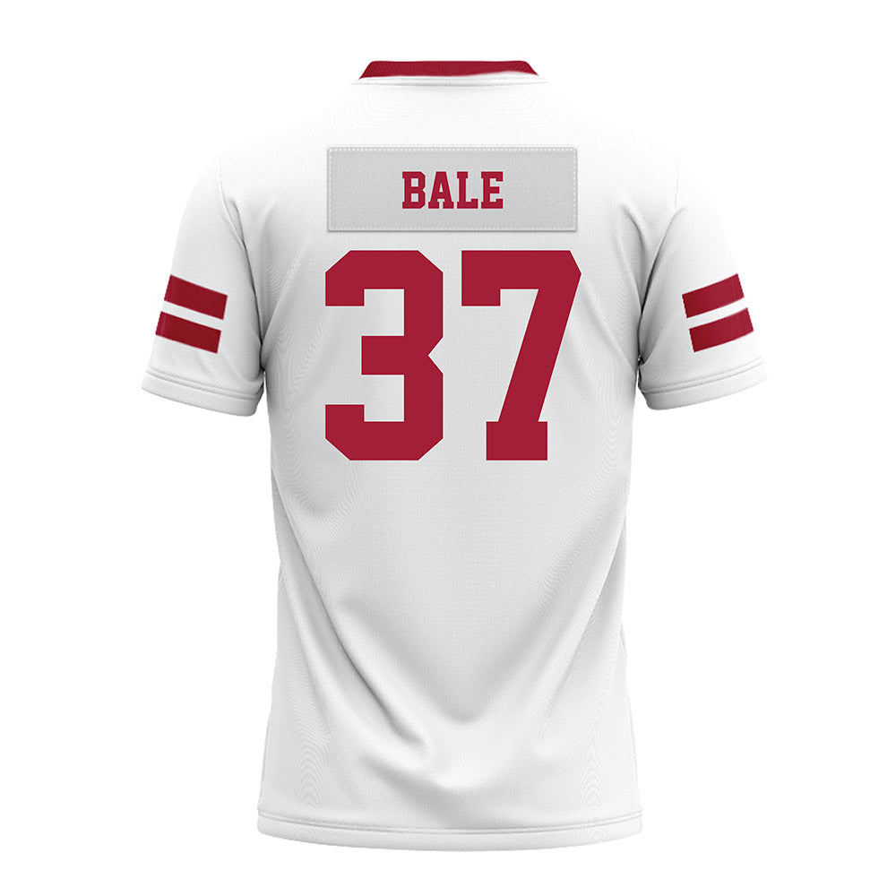 Arkansas - NCAA Football : Devin Bale - White Premium Football Jersey-1