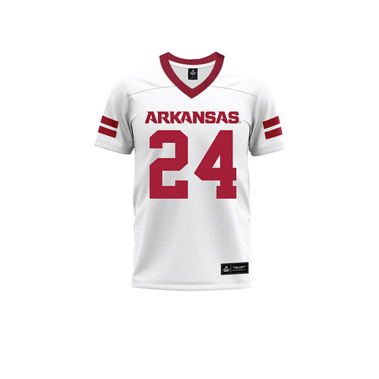 Arkansas - NCAA Football : Andrew Harris - White Premium Football Jersey-0