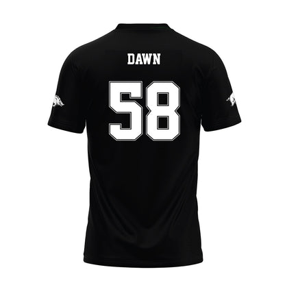 Arkansas - NCAA Football : Timothy Dawn - Black Premium Football Jersey