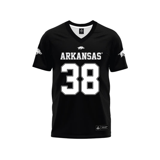 Arkansas - NCAA Football : Anton Pierce - Black Premium Football Jersey
