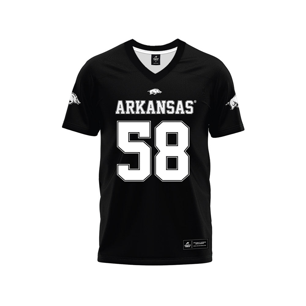 Arkansas - NCAA Football : Timothy Dawn - Black Premium Football Jersey