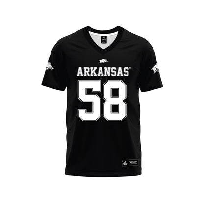 Arkansas - NCAA Football : Timothy Dawn - Black Premium Football Jersey