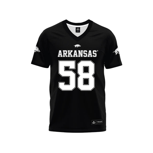 Arkansas - NCAA Football : Timothy Dawn - Black Premium Football Jersey