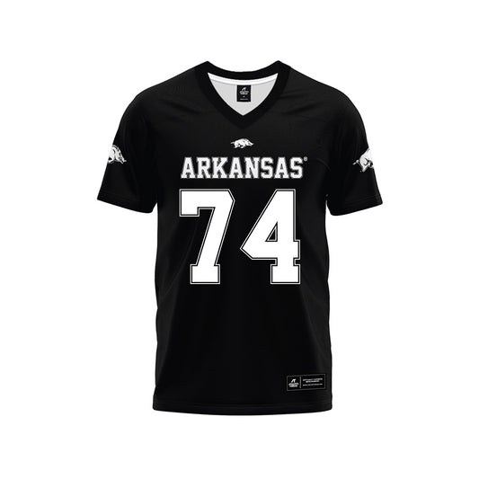 Arkansas - NCAA Football : Marcus Dumervil - Black Premium Football Jersey-0