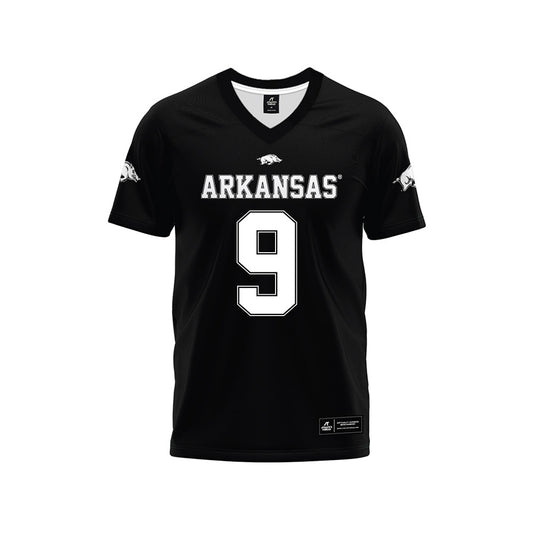 Arkansas - NCAA Football : Charleston Collins - Black Premium Football Jersey