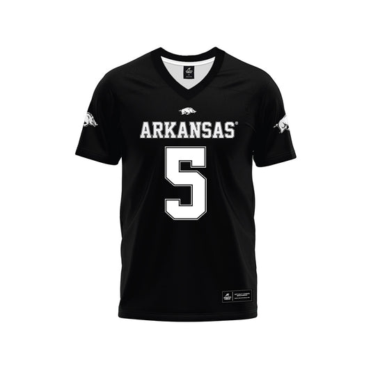 Arkansas - NCAA Football : Ja'kayden Ferguson - Black Premium Football Jersey-0