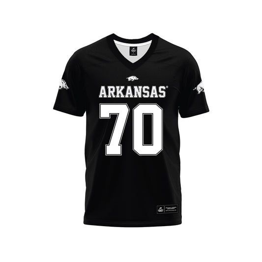 Arkansas - NCAA Football : Blake Cherry - Black Premium Football Jersey-0