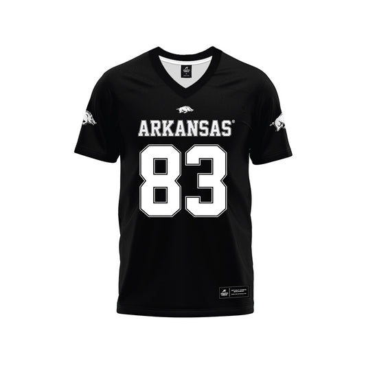 Arkansas - NCAA Football : Jaden Platt - Black Premium Football Jersey-0