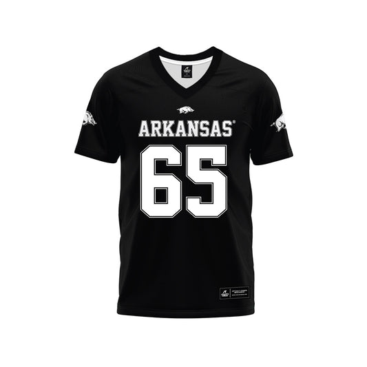 Arkansas - NCAA Football : Aaron Smith - Black Premium Football Jersey