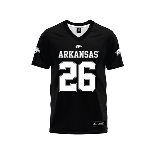 Arkansas - NCAA Football : Trent Whalen - Black Premium Football Jersey-0