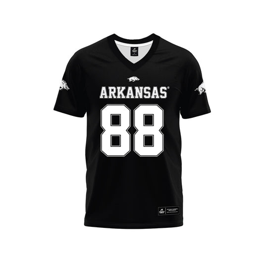Arkansas - NCAA Football : Rohan Jones - Black Premium Football Jersey-0