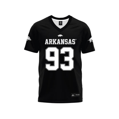 Arkansas - NCAA Football : Keivie Rose - Black Premium Football Jersey