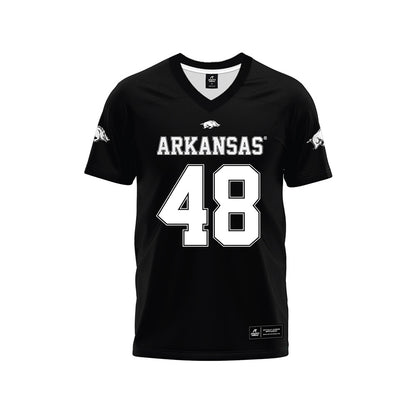Arkansas - NCAA Football : Joseph Whitt Jr - Black Premium Football Jersey