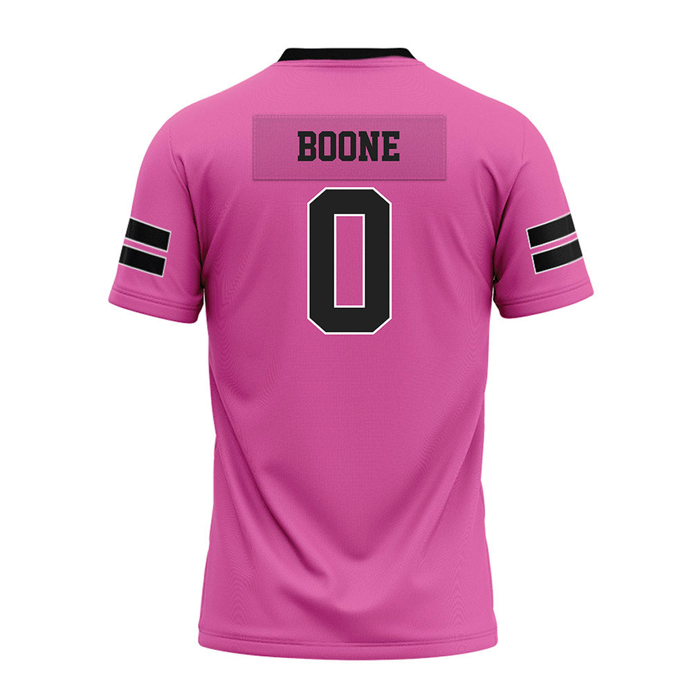 Arkansas - NCAA Football : Justus Boone - Pink Premium Football Jersey-1