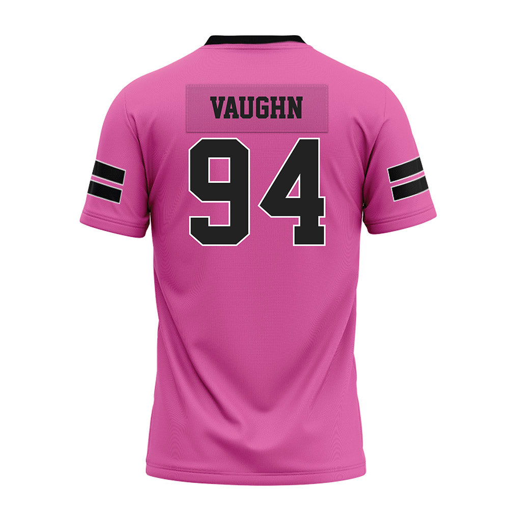 Arkansas - NCAA Football : Reginald Vaughn - Pink Premium Football Jersey-1