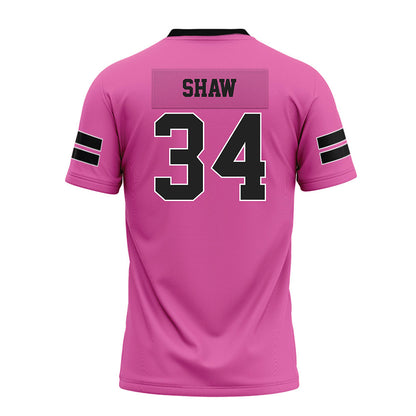 Arkansas - NCAA Football : Jabrae Shaw - Pink Premium Football Jersey-1