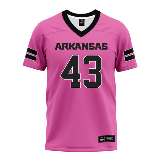 Arkansas - NCAA Football : Trent Sellers - Pink Premium Football Jersey-0