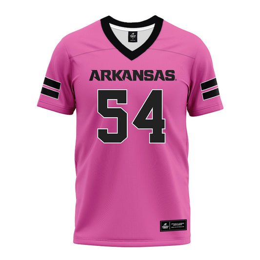 Arkansas - NCAA Football : Keyshawn Blackstock - Pink Premium Football Jersey-0