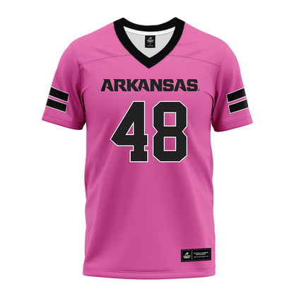 Arkansas - NCAA Football : Joseph Whitt Jr - Pink Premium Football Jersey