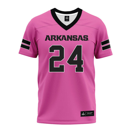 Arkansas - NCAA Football : Andrew Harris - Pink Premium Football Jersey-0