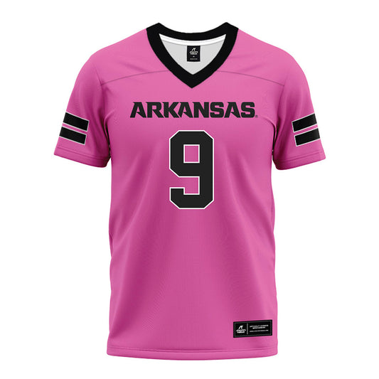 Arkansas - NCAA Football : Charleston Collins - Pink Premium Football Jersey