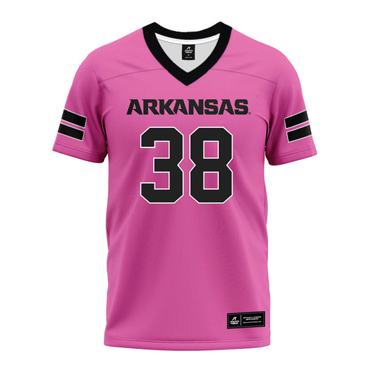 Arkansas - NCAA Football : Anton Pierce - Pink Premium Football Jersey