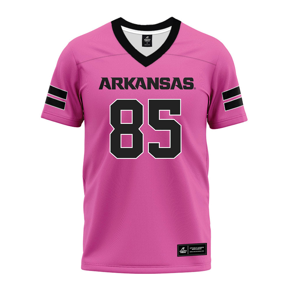 Arkansas - NCAA Football : Jace Petty - Pink Premium Football Jersey