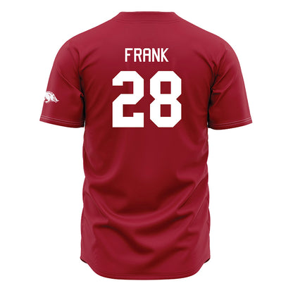 Arkansas - NCAA Baseball : Koty Frank - Cardinal Jersey