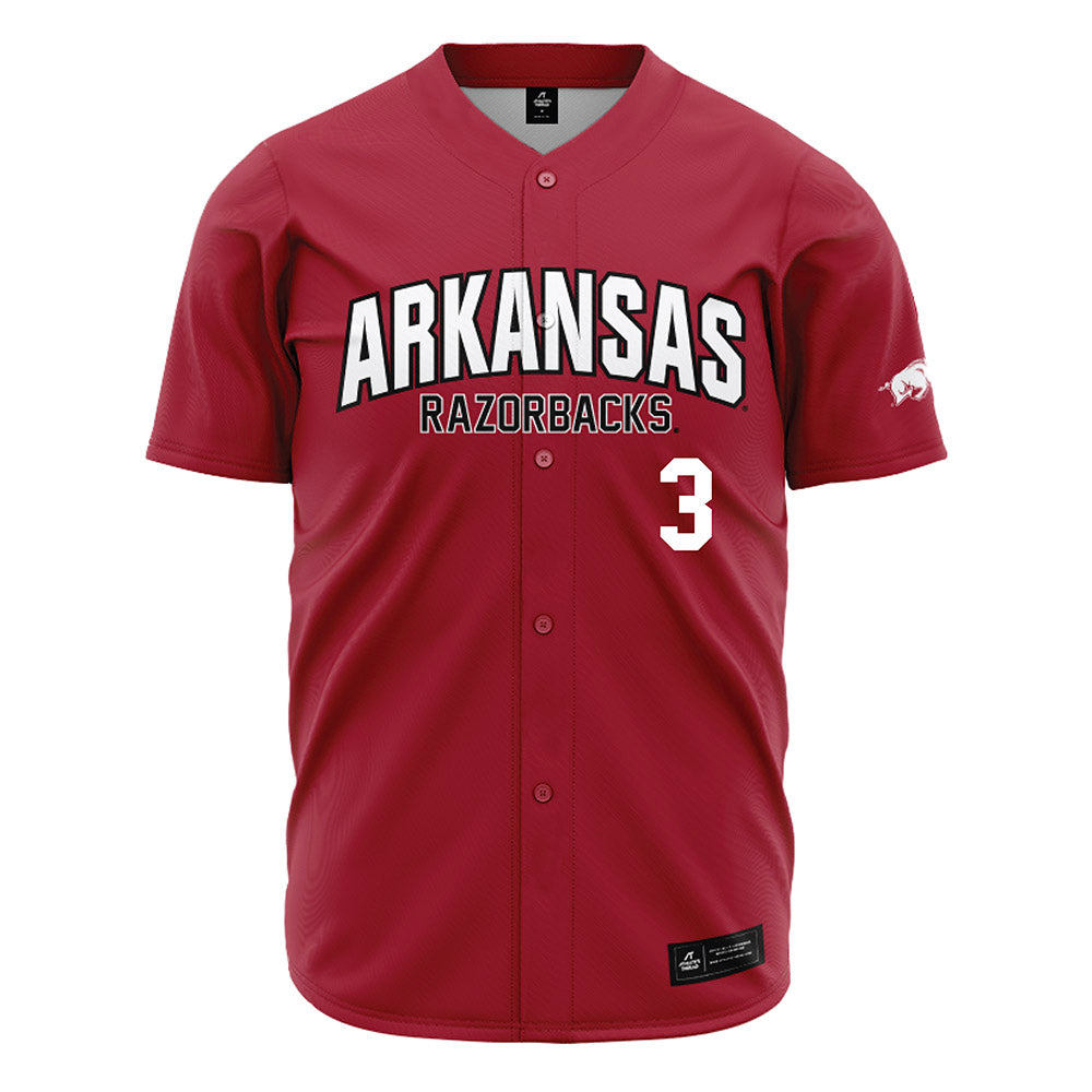 Arkansas - NCAA Baseball : Nolan Souza - Cardinal Jersey