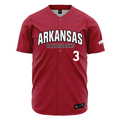 Arkansas - NCAA Baseball : Nolan Souza - Cardinal Jersey