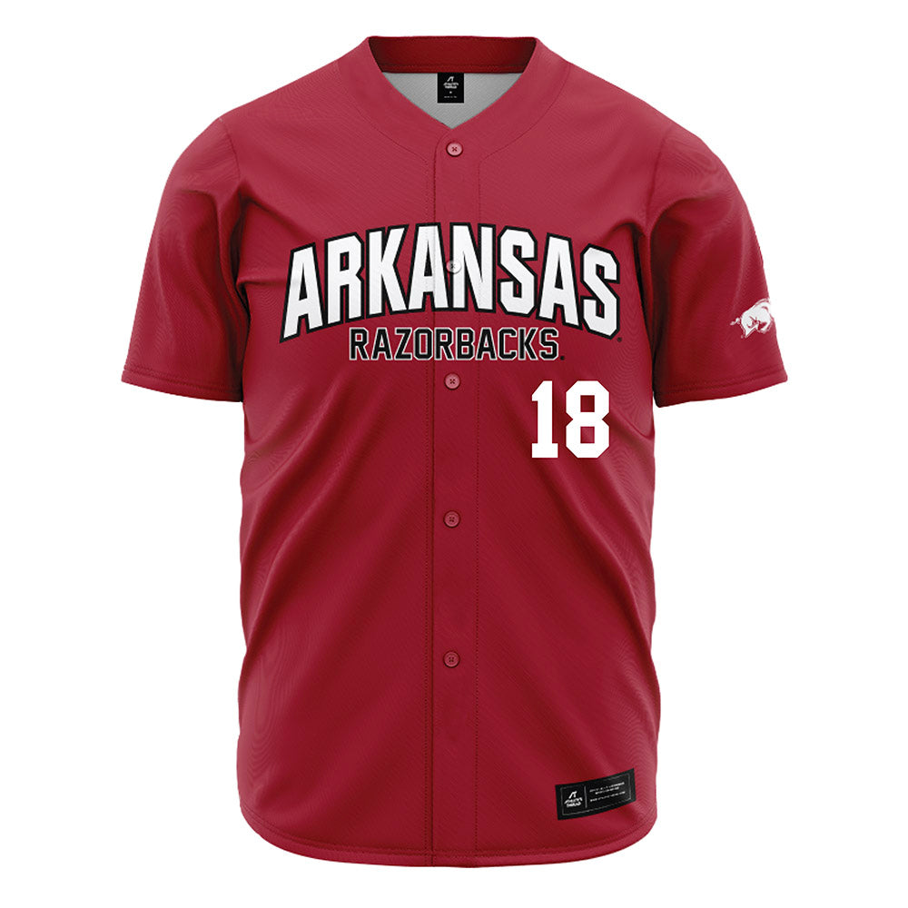 Arkansas - NCAA Baseball : Reese Robinett - Cardinal Jersey