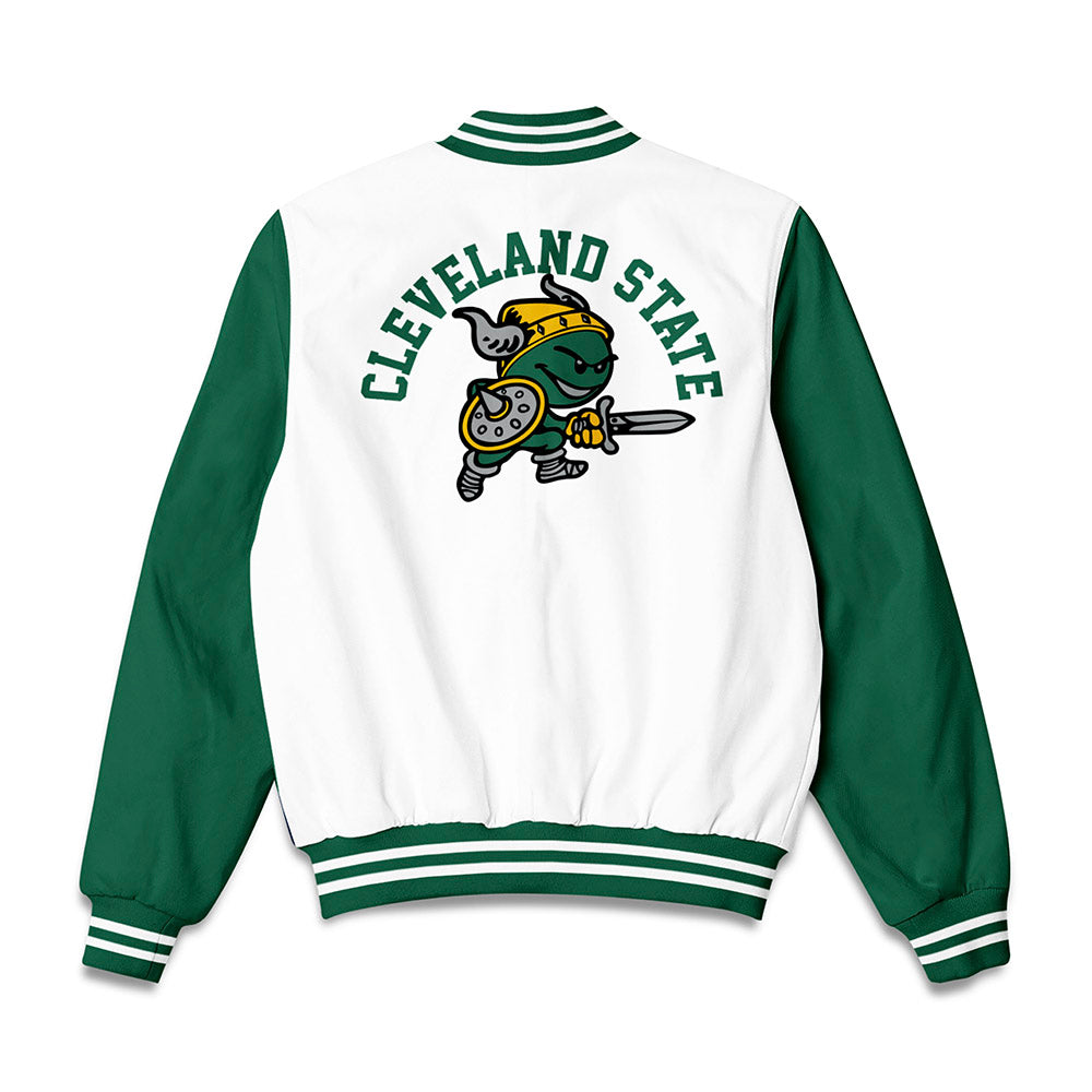 Cleveland State : NCAA Basketball - Vintage Line Bomber Jacket
