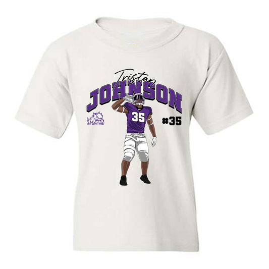 TCU - NCAA Football : Tristan Johnson - Youth T-Shirt