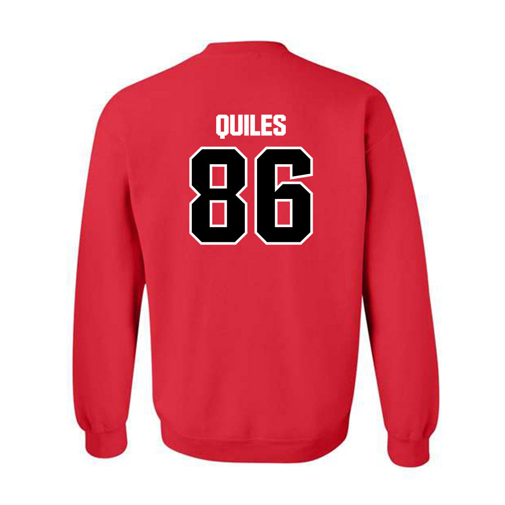 St. Francis - NCAA Football : Efrain Quiles - Classic Shersey Crewneck Sweatshirt-1