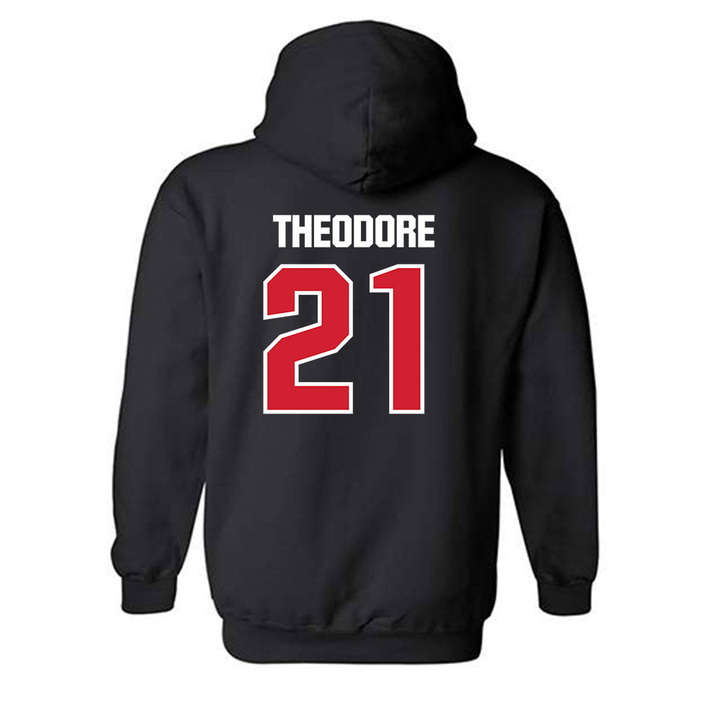 St. Francis - NCAA Football : Jordan Theodore - Classic Shersey Hooded Sweatshirt-1