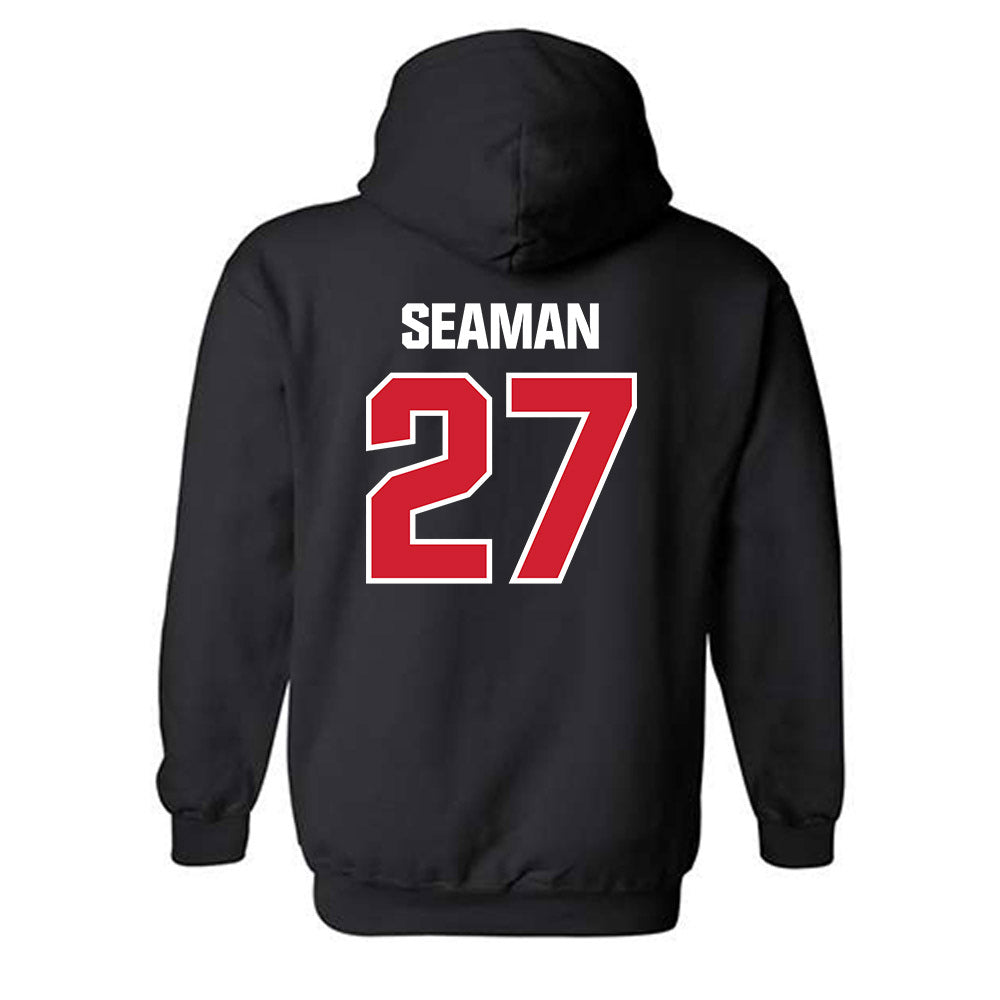 St. Francis - NCAA Men's Soccer : Ryan Seaman - Classic Shersey Hooded Sweatshirt-1