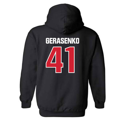 St. Francis - NCAA Football : Andy Gerasenko - Classic Shersey Hooded Sweatshirt-1
